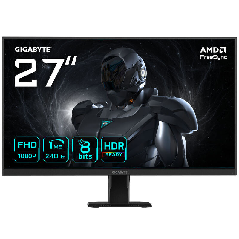 Gigabyte GS27F2 gamingskjerm forfra