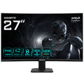Gigabyte GS27FCA 27 tommers curved gamingskjerm forfra