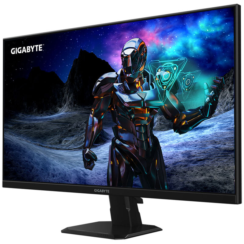 Detalj av Gigabyte GS27Q X gamingskjerm panel