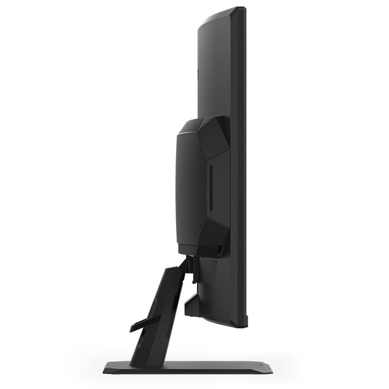 Gigabyte GS32QCA 32" curved gamingskjerm montert på skrivebord