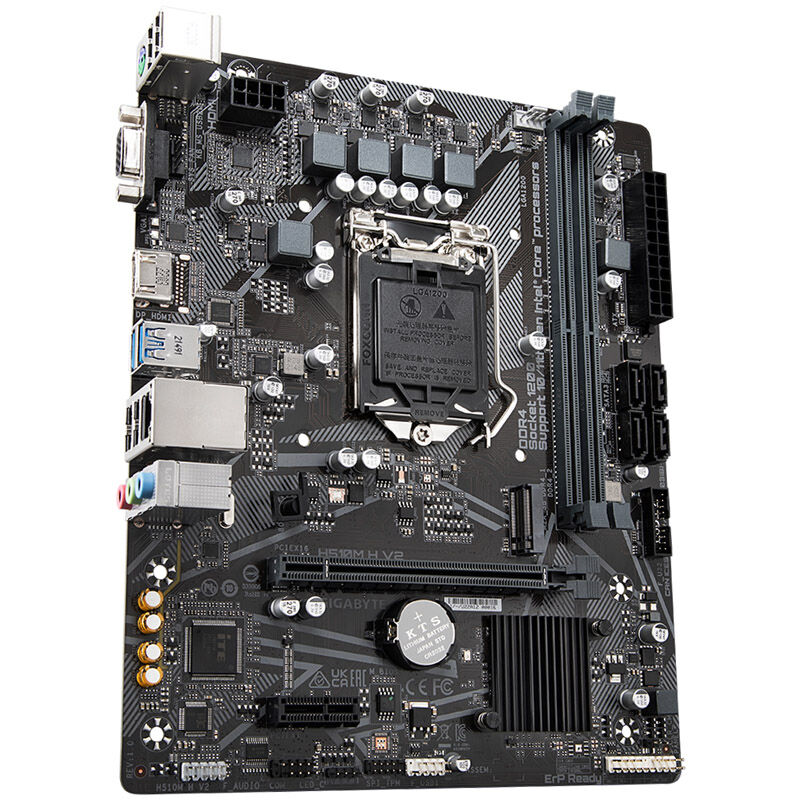 Gigabyte H510M H V2 hovedkort bakside