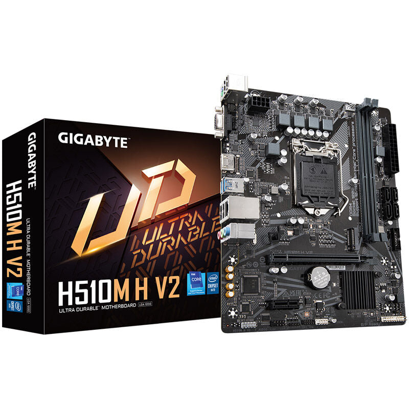 Gigabyte H510M H V2 hovedkort forfra