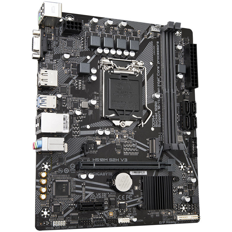 Gigabyte H510M S2H V3 hovedkort bakside