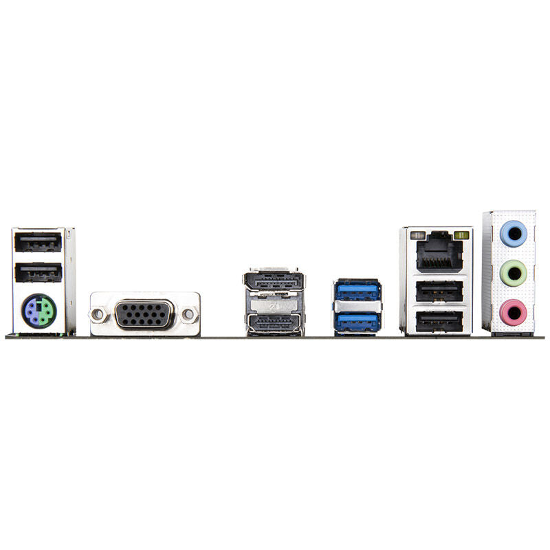 Gigabyte H510M S2H V3 hovedkort montert i PC-kabinett