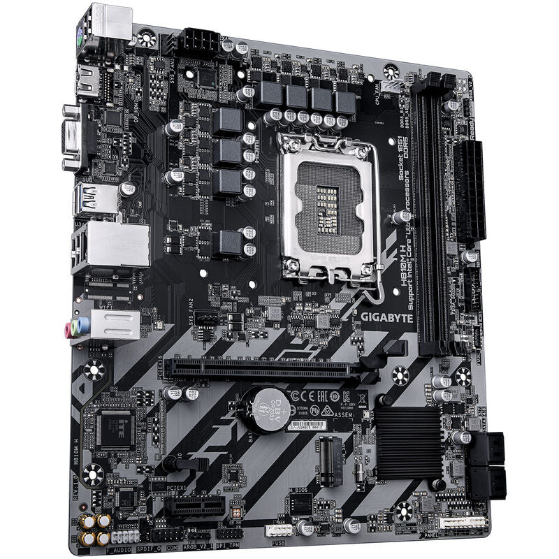 Gigabyte H810M H hovedkort bakside