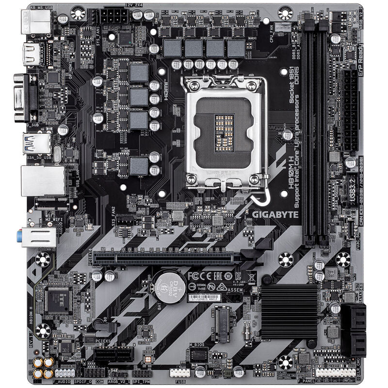 Detaljbilde av Gigabyte H810M H hovedkort