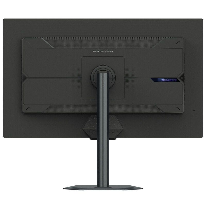 Detalj av ergonomisk stativ på Gigabyte M27UP 27" UHD gamingskjerm