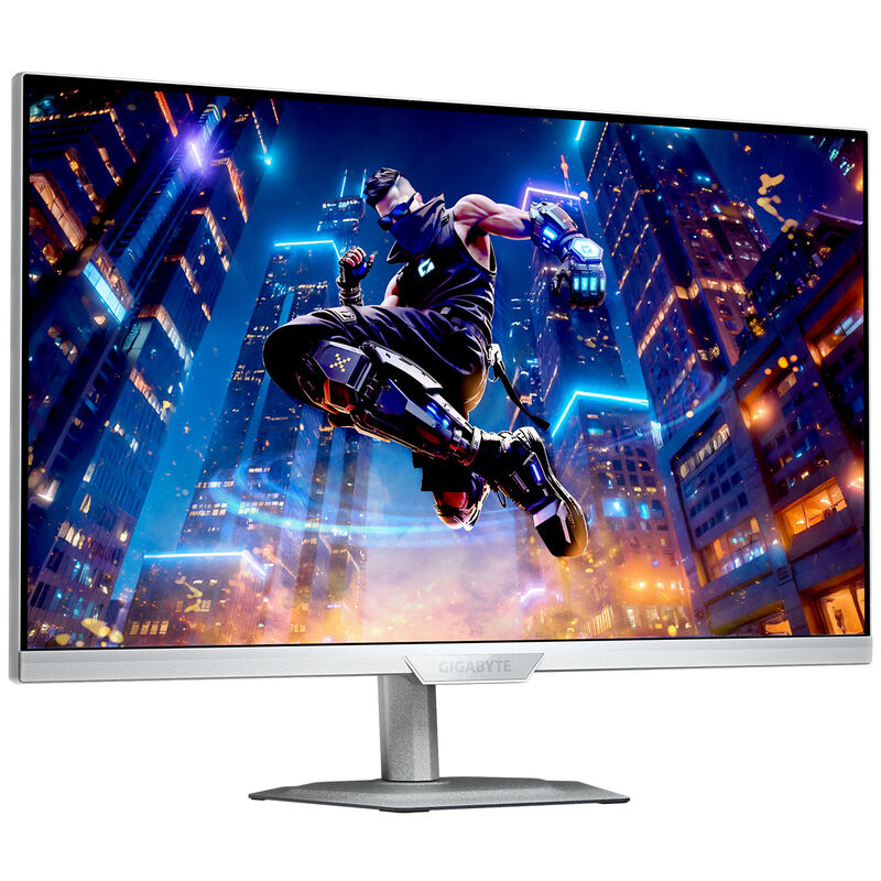 Gigabyte M27UP ICE gamingskjerm 27 tommer bakside