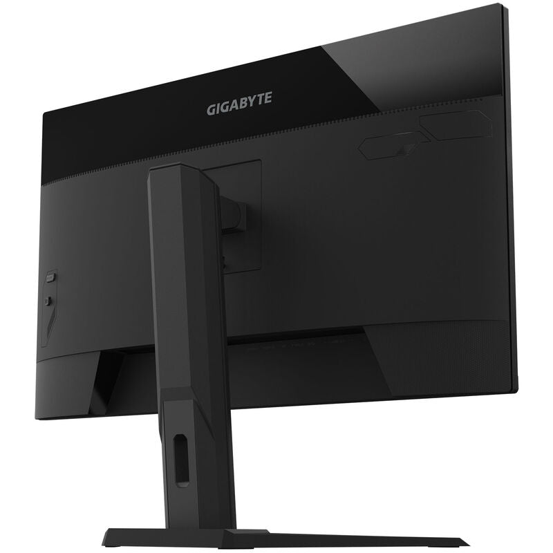 Nærbilde av tilkoblinger på Gigabyte M32UP gamingskjerm