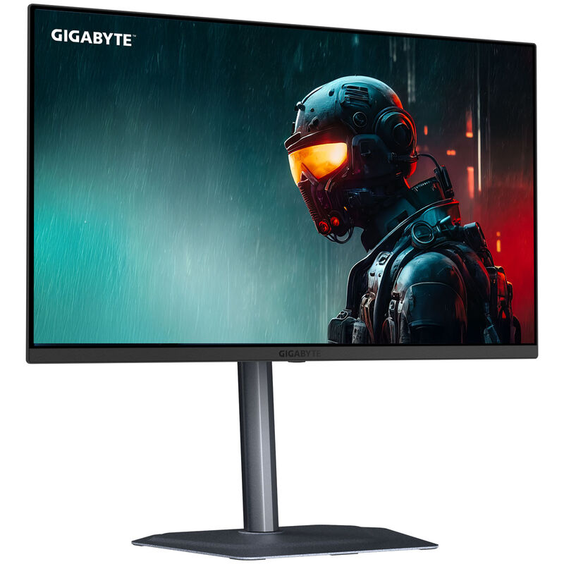 Gigabyte MO27U2 gamingskjerm 27" 4K 240 Hz QD-OLED bakside