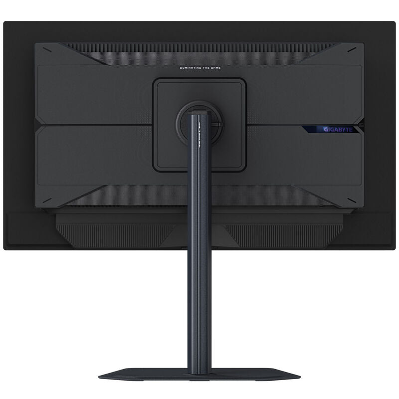 Nærbilde av tilkoblingsporter på Gigabyte MO27U2 gamingskjerm