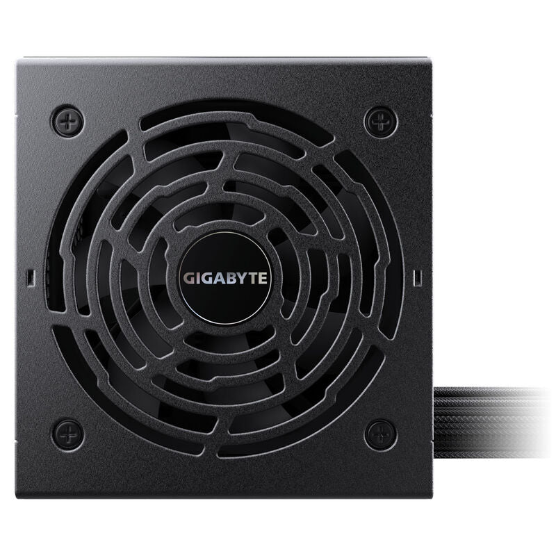 Gigabyte P750BS strømforsyning 750 W nærbilde av etikett
