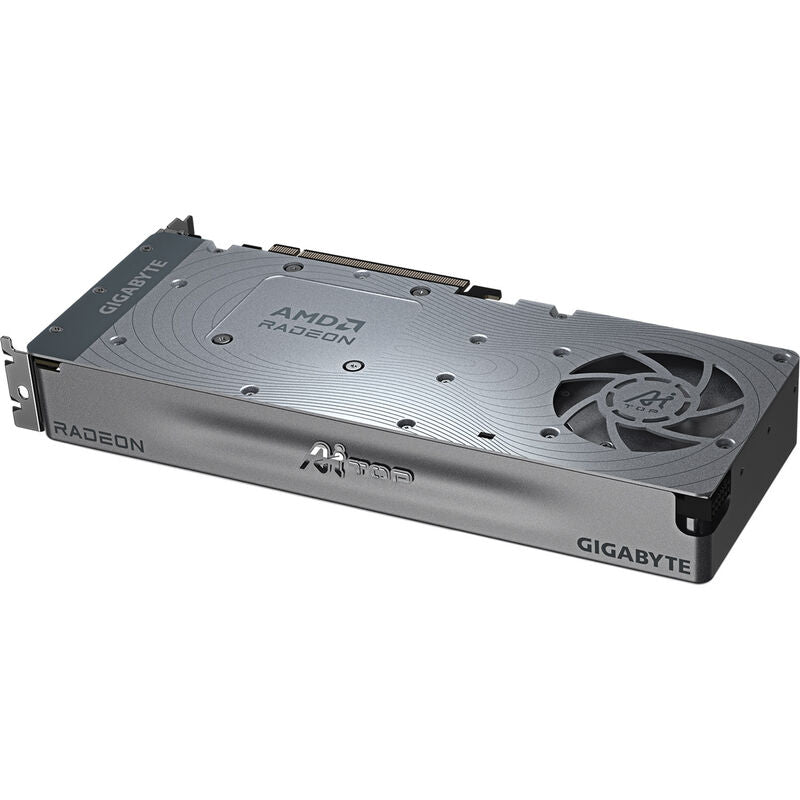Gigabyte Radeon AI PRO R9700 AI TOP grafikkort detalj av kretskort