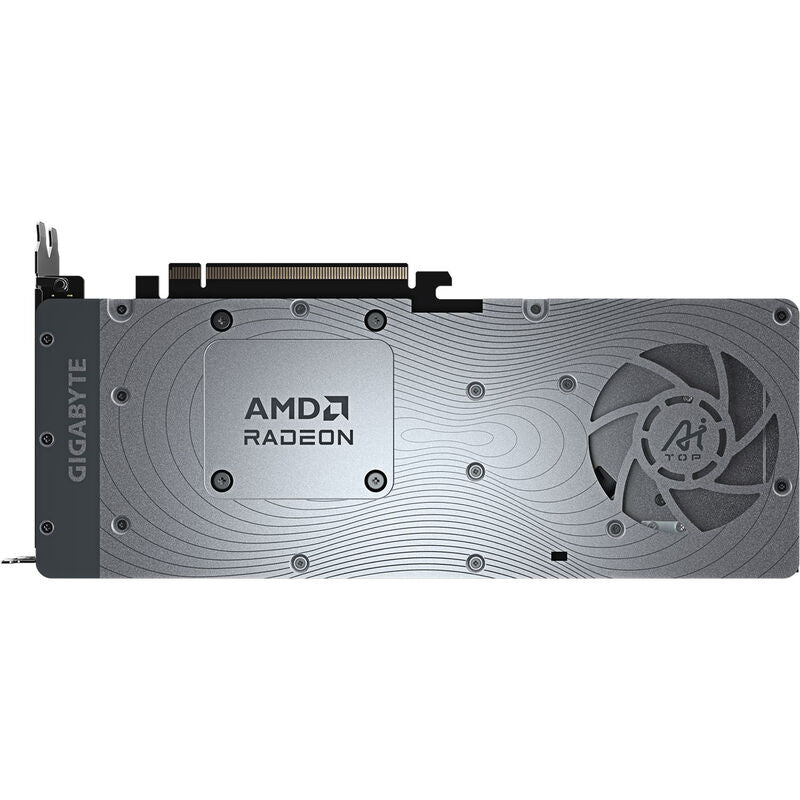 Gigabyte Radeon AI PRO R9700 AI TOP grafikkort sideprofil