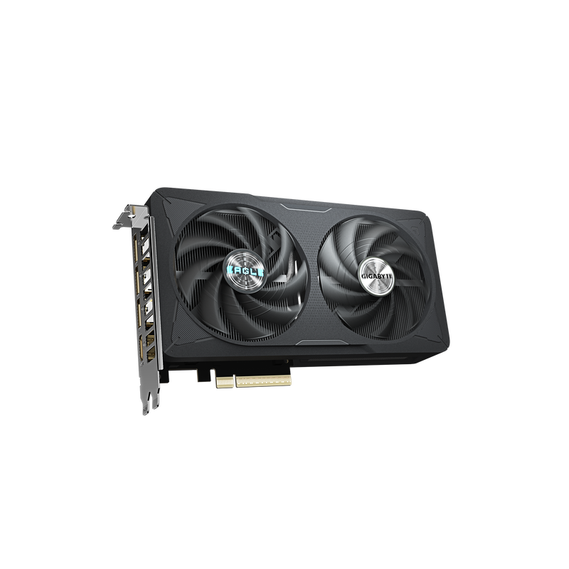 Gigabyte RTX 5060 Eagle OC grafikkort montert i PC