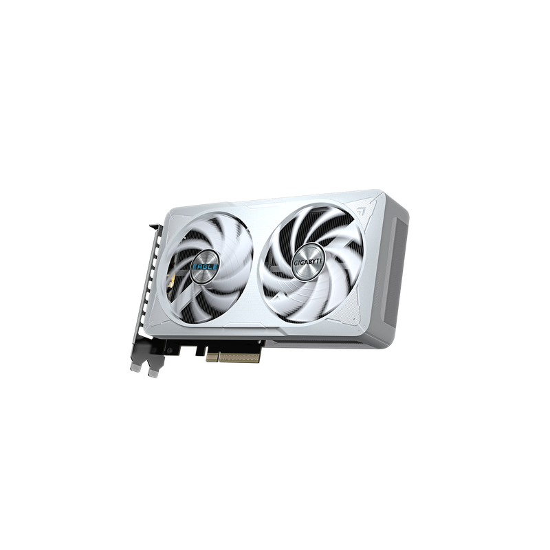 Gigabyte RTX 5060 Eagle OC ICE grafikkort montert i PC
