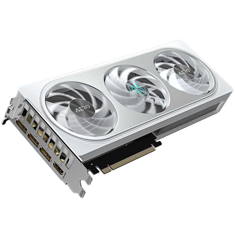 Gigabyte RTX 5060 Ti Aero OC grafikkort 8 GB GDDR7 hvit bakside