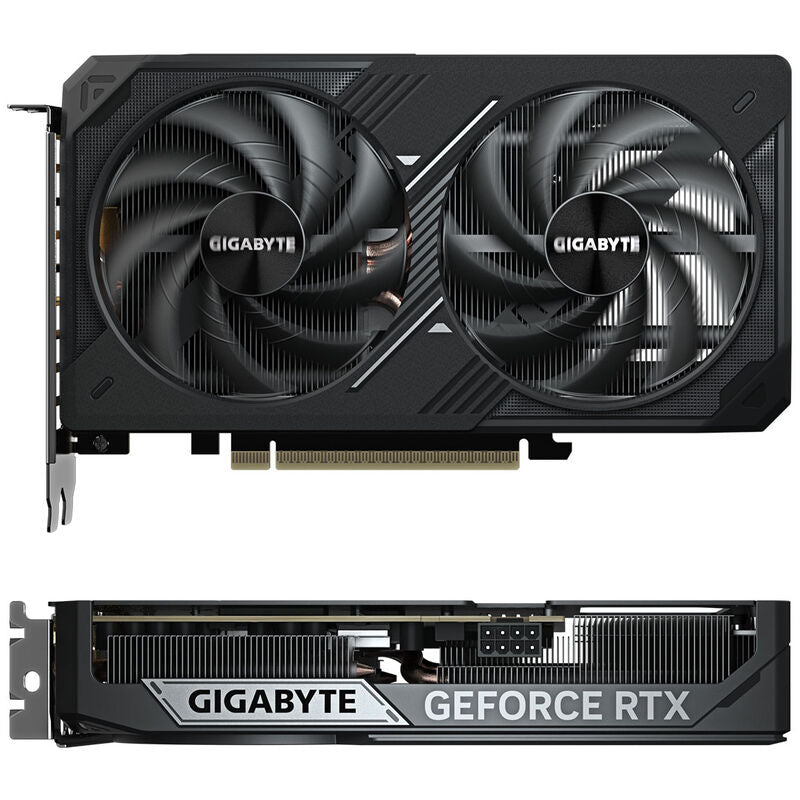 Gigabyte RTX 5060 Ti Windforce MAX OC detaljbilde av vifter