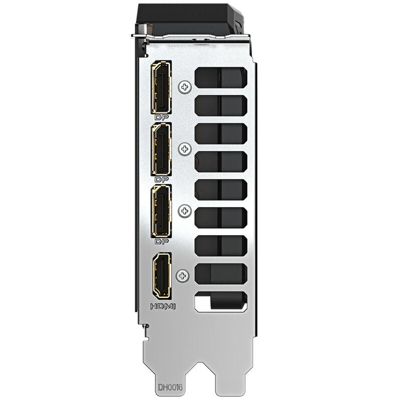 Gigabyte RTX 5060 Ti Windforce OC grafikkort montert i PC