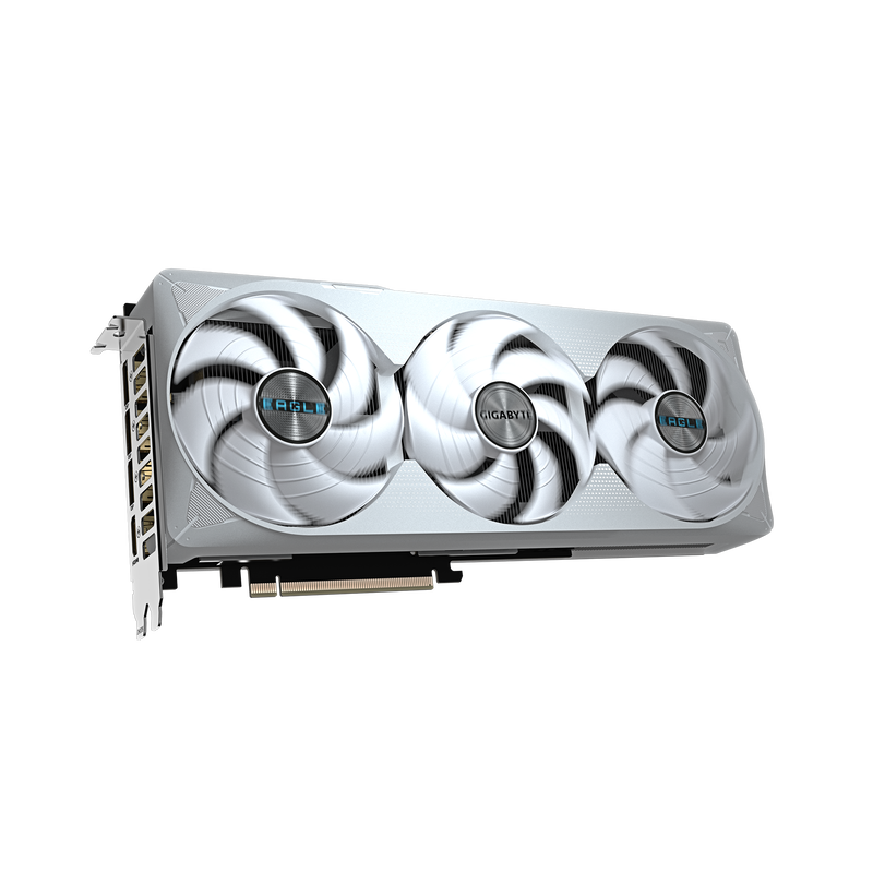 Gigabyte RTX 5070 Ti Eagle OC Ice SFF montert i PC