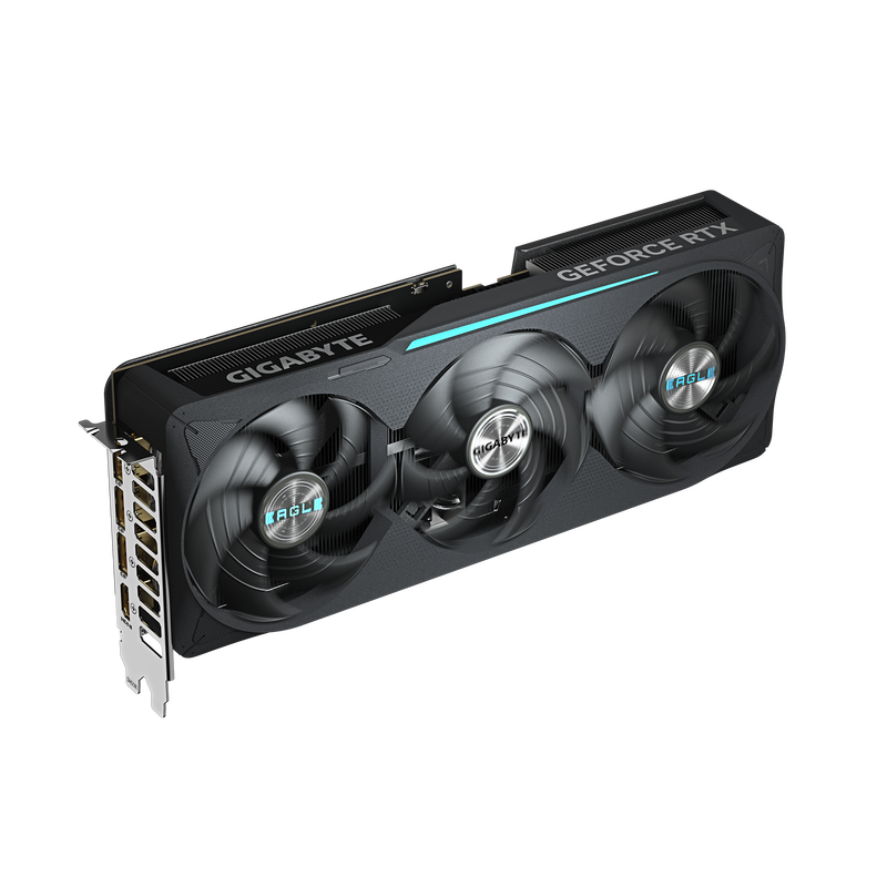 Gigabyte RTX 5070 Ti Eagle OC SFF grafikkort i bruk