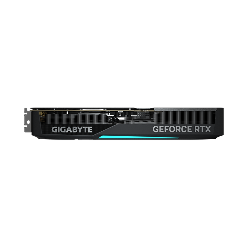 Sideprofil av Gigabyte RTX 5070 Ti Eagle OC SFF grafikkort
