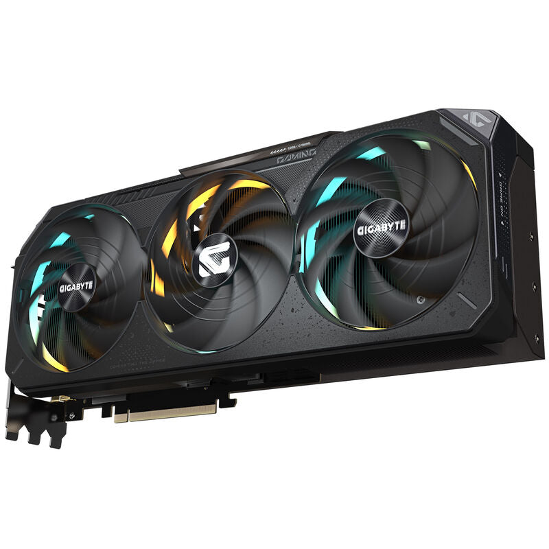 Gigabyte RTX 5080 Gaming OC grafikkort med kabler