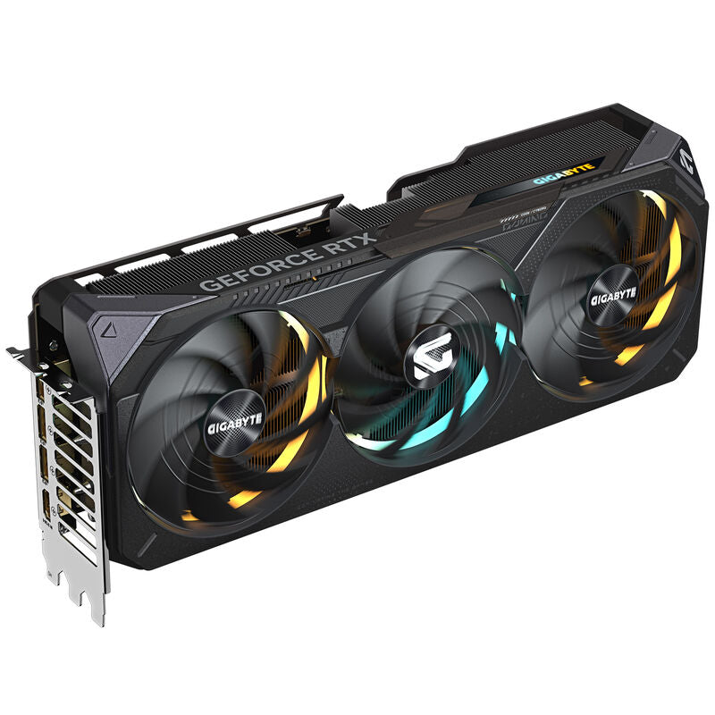 RGB-belysning på Gigabyte RTX 5080 Gaming OC grafikkort