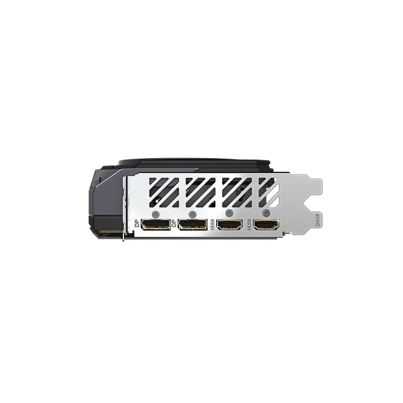 Gigabyte RX 9070 Gaming OC grafikkort sideprofil