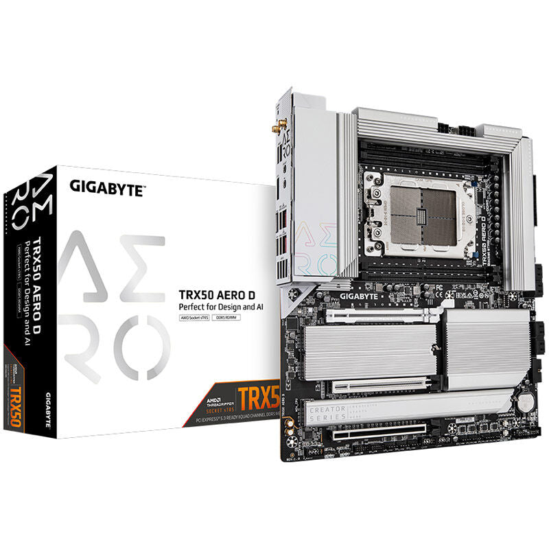 Gigabyte TRX50 Aero D hovedkort forfra