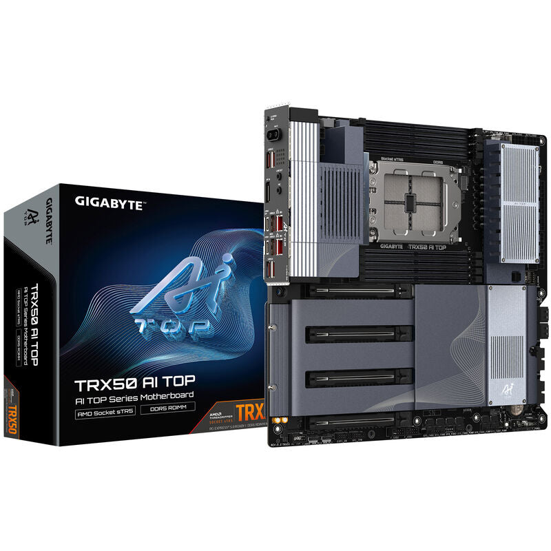 Gigabyte TRX50 AI Top hovedkort forfra
