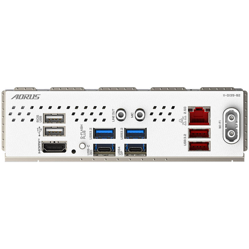 Montert Gigabyte X870I AORUS Pro ICE hovedkort i PC