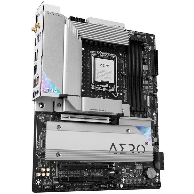 Gigabyte Z790 Aero G hovedkort bakside