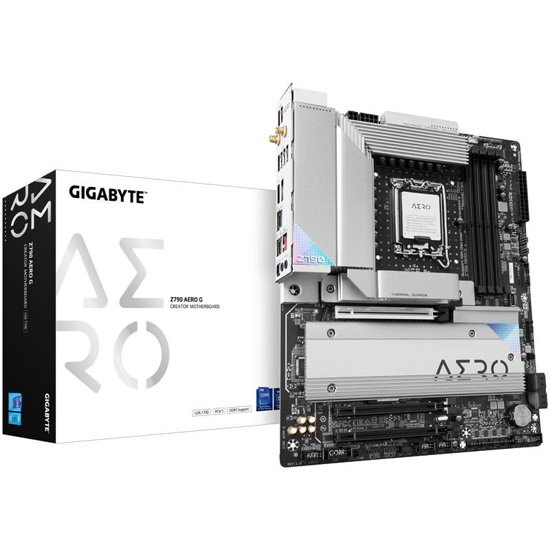 Gigabyte Z790 Aero G hovedkort forfra