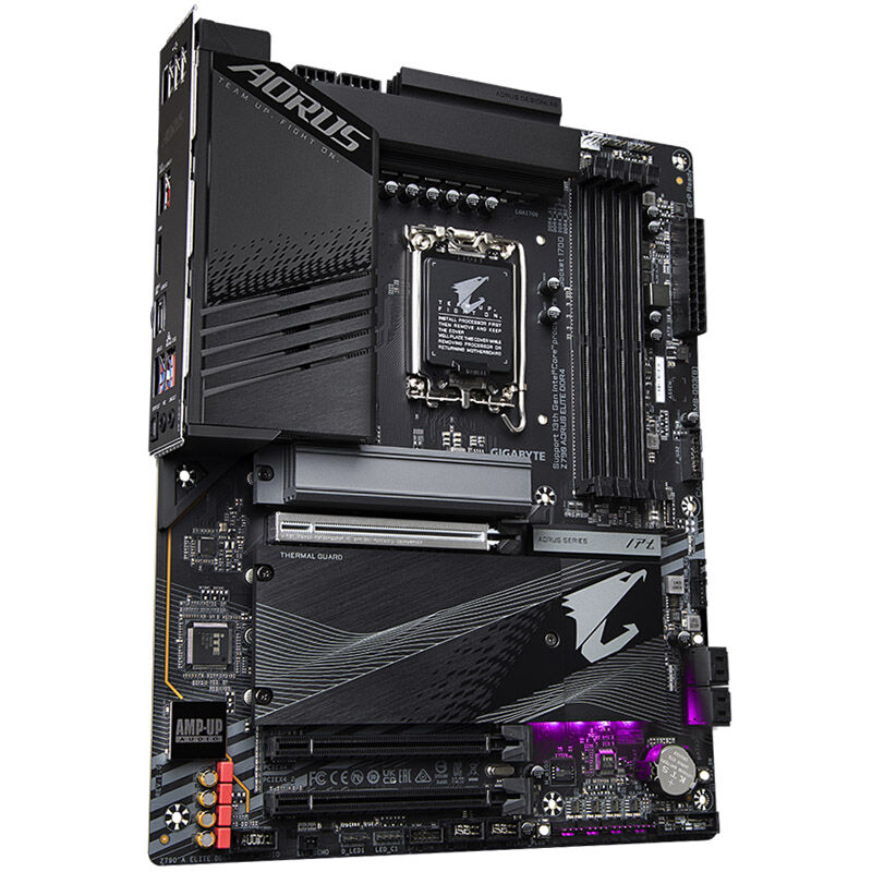 Gigabyte Z790 Aorus Elite DDR4 hovedkort bakside