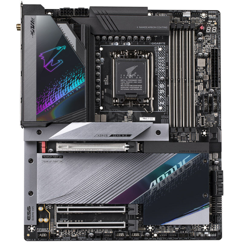 Detaljbilde av Gigabyte Z790 Aorus Master hovedkort