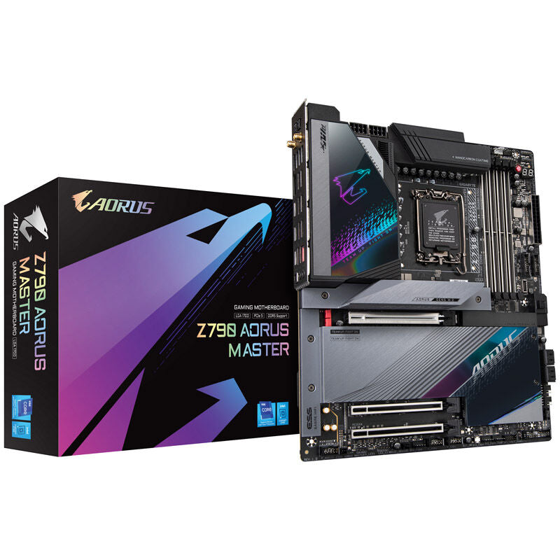 Gigabyte Z790 Aorus Master hovedkort forfra