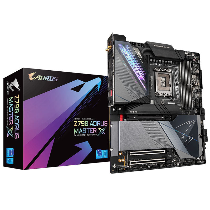 Gigabyte Z790 Aorus Master X hovedkort forfra