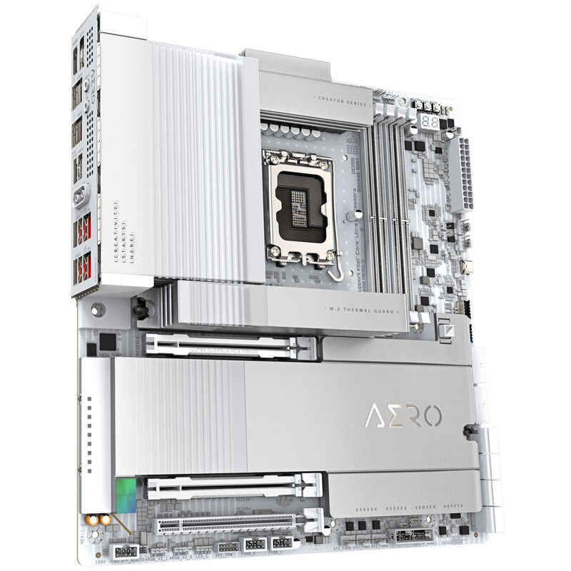 Gigabyte Z890 AERO D hovedkort bakside