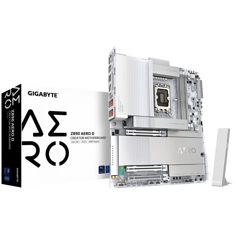 Gigabyte Z890 AERO D hovedkort forfra