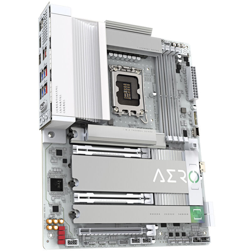 Gigabyte Z890 AERO G hovedkort bakside