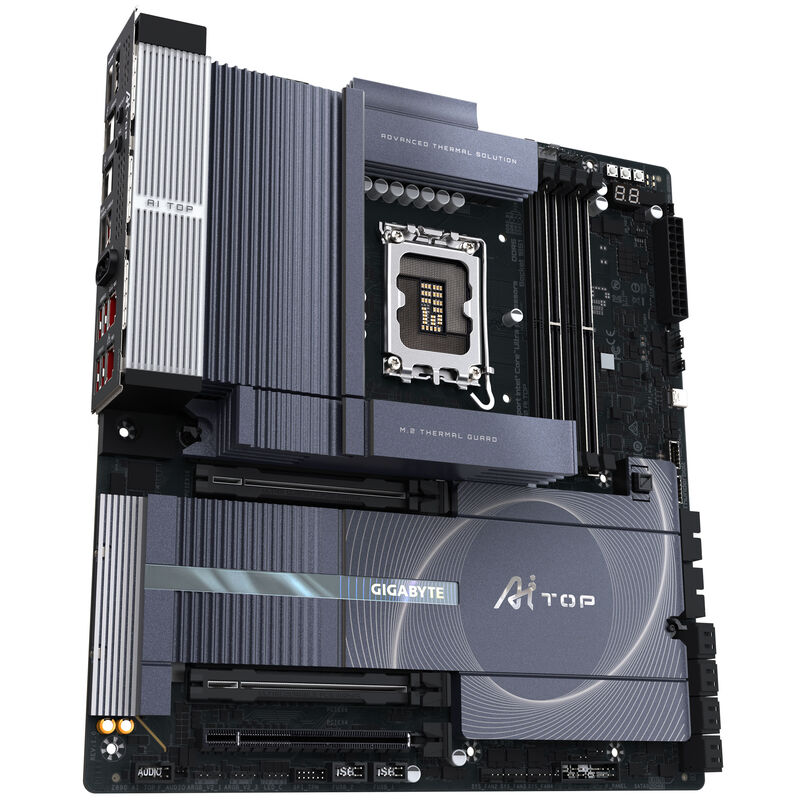 Gigabyte Z890 AI Top hovedkort bakside