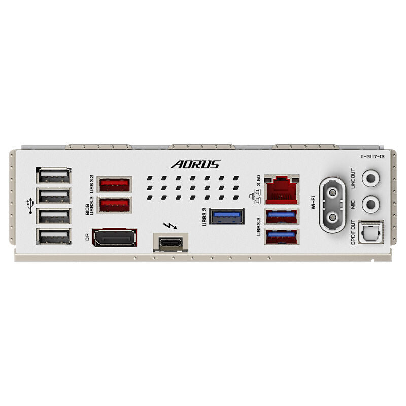 Gigabyte Z890 Aorus Elite WiFi7 ICE hovedkort montert i PC