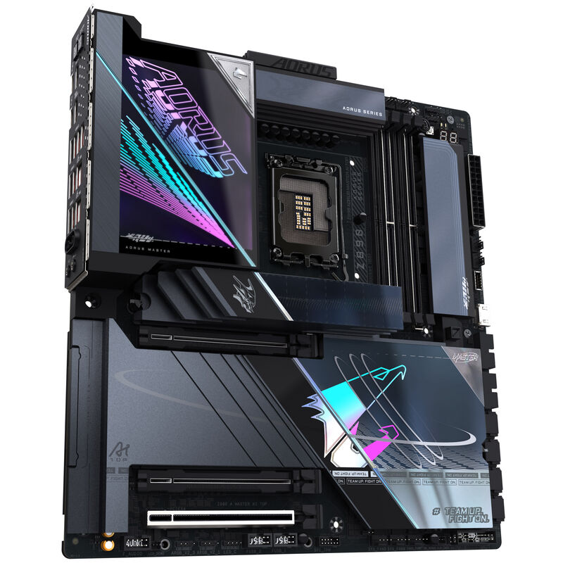 Gigabyte Z890 Aorus Master AI Top hovedkort bakside