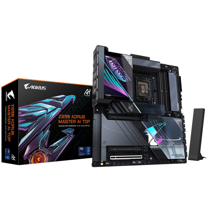 Gigabyte Z890 Aorus Master AI Top hovedkort forfra