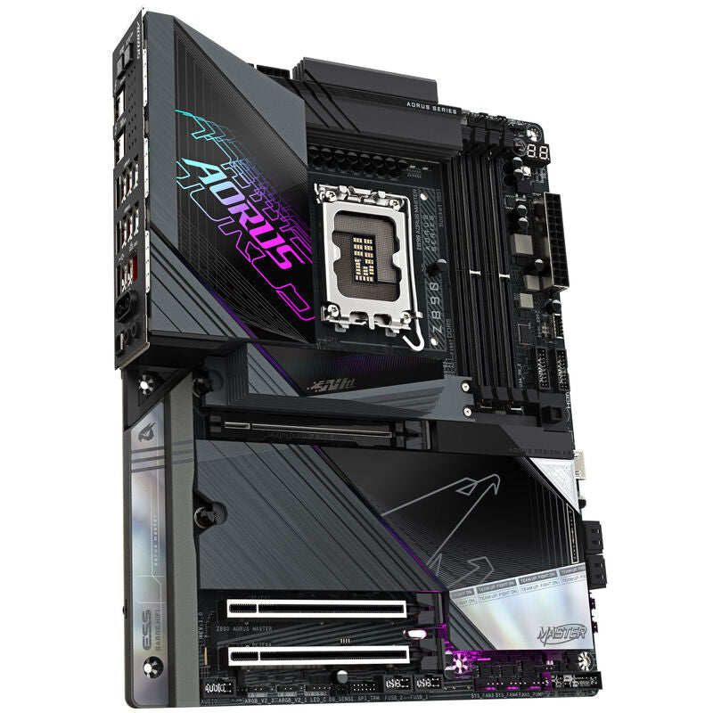 Gigabyte Z890 AORUS Master bakside
