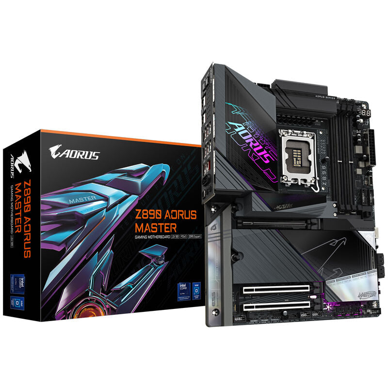 Gigabyte Z890 AORUS Master hovedkort forfra