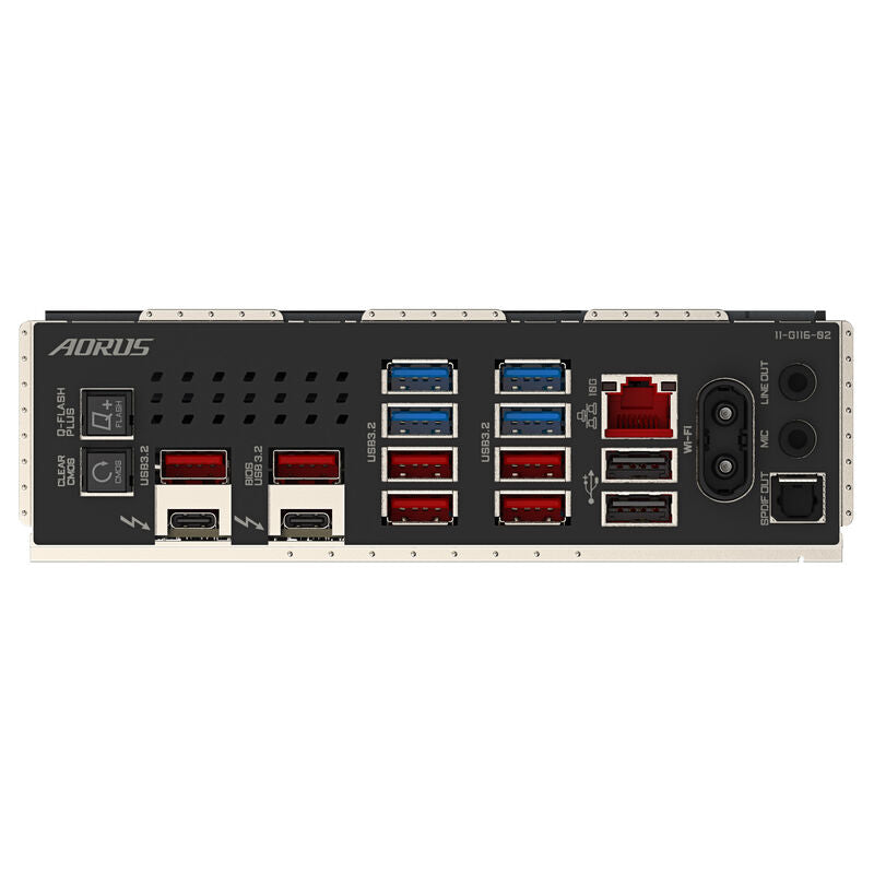 Gigabyte Z890 AORUS Master montert i PC-kabinett