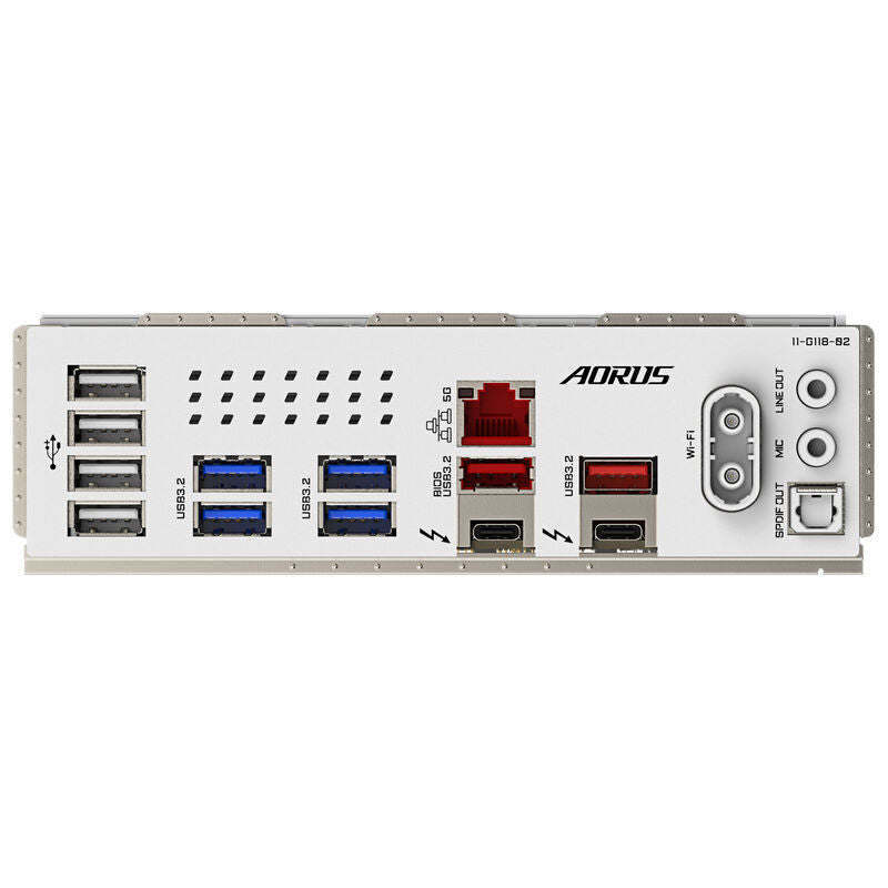 Gigabyte Z890 AORUS Pro ICE hovedkort montert i kabinett