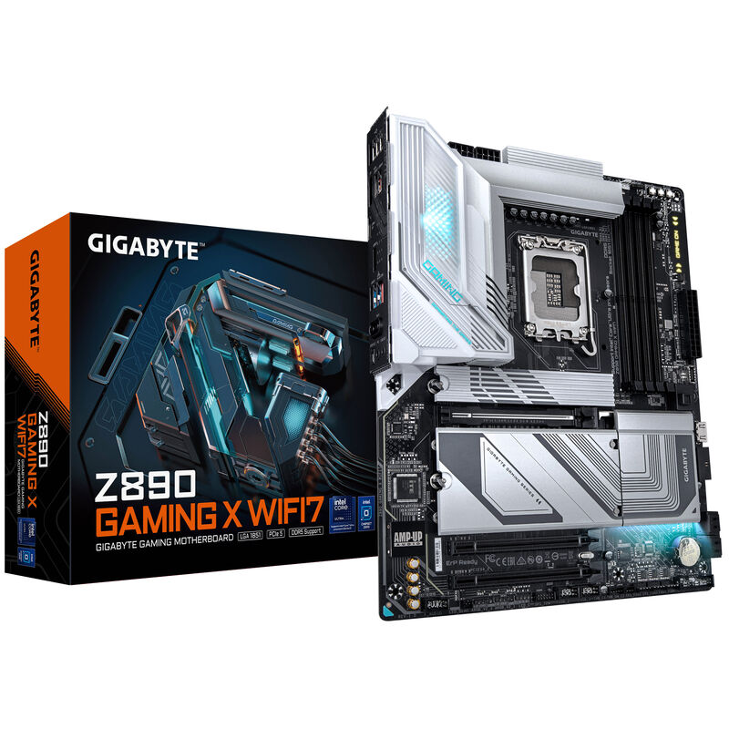 Gigabyte Z890 Gaming X WiFi7 hovedkort forfra